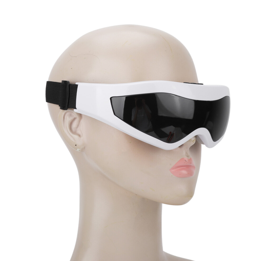 Portable Eye Massager with 22 Magnets, Relaxing Sleep Vibration Blinder