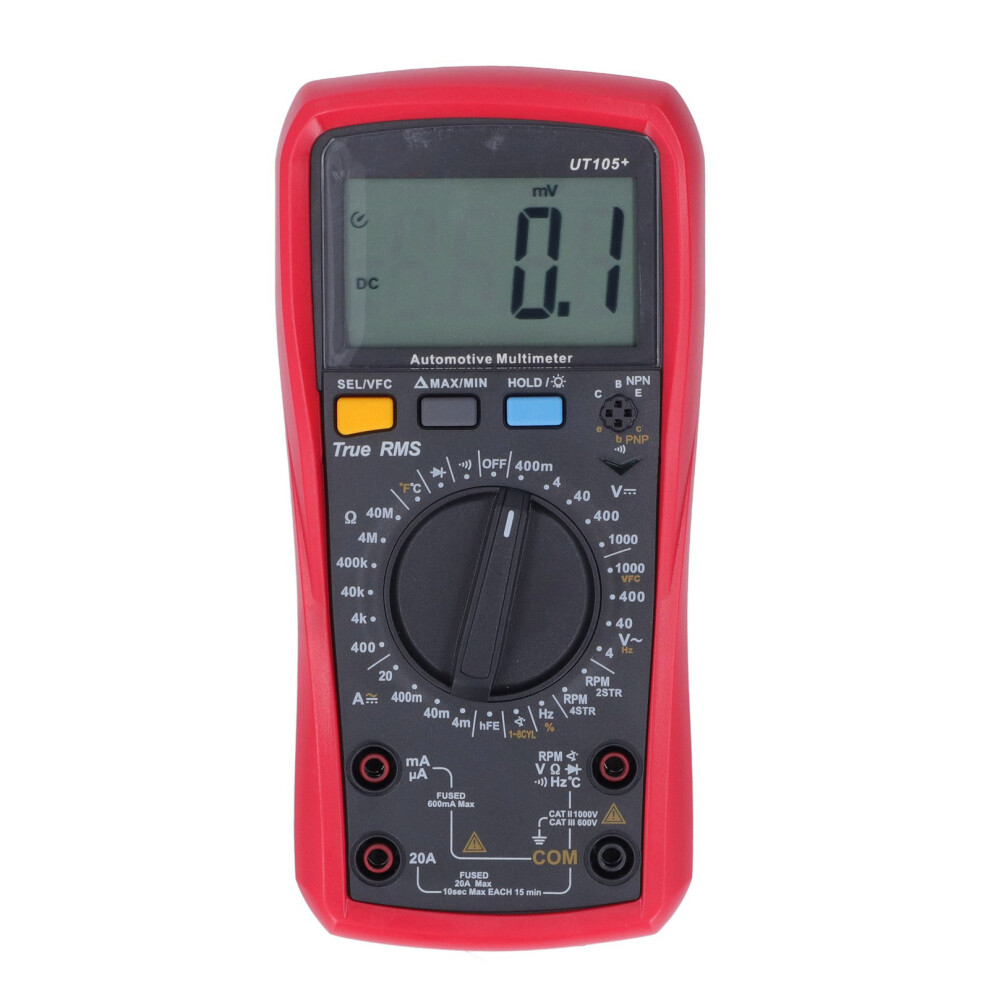 Digital Multimeter Ut105+ Voltage Current Temperature Tester For Maintenance 8261329293029