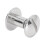 200 Sets Brass Book Binding Screws Flat/Curved Surface Silver 3mm Diameter 10