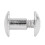 200 Sets Brass Book Binding Screws Flat/Curved Surface Silver 3mm Diameter 14