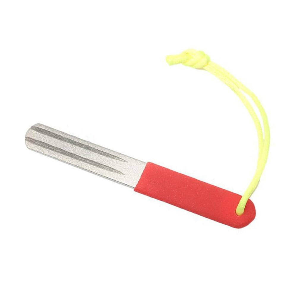 Fishhook File, Fishhook Sharpener, Fishhook, Sharpening File With Keychain, Fine And Medium Grit 6493810401145