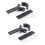 2Pcs Adjustable Motorcycle Headlight Holder Motorcycle Light Bracket Universal Headlight Spotlight Mount Bracket 20-38MM 1