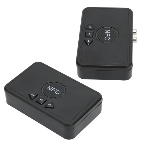 D10 NFC Bluetooth 5.0-Empfänger, Schwarz, 3,5-mm-AUX 2