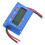 RC Watt Meter Silber Aluminium 0-60V 0-100A 65Ah 5