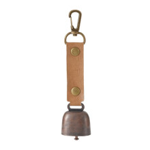 Bear Repellent Bell Pendant Keychain Pet Pendant Caramel Color
