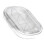 Große transparente weiße Pillendose 7.1oz Mini-Reisegröße 4