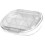 Große transparente weiße Pillendose 7.1oz Mini-Reisegröße 3