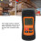 ZN-MT02 ABS tragbares Holzfeuchtigkeitsmessgerät 2xAAA 6