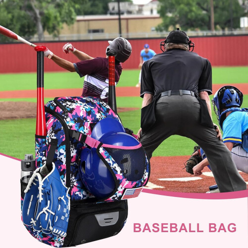 Baseball Backpack, Bat Bag, Equipment Bag for Teens and Adults 1