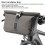 Fahrrad-Lenkertasche, 2,0 L, 20  10  9 cm, Schwarz 3