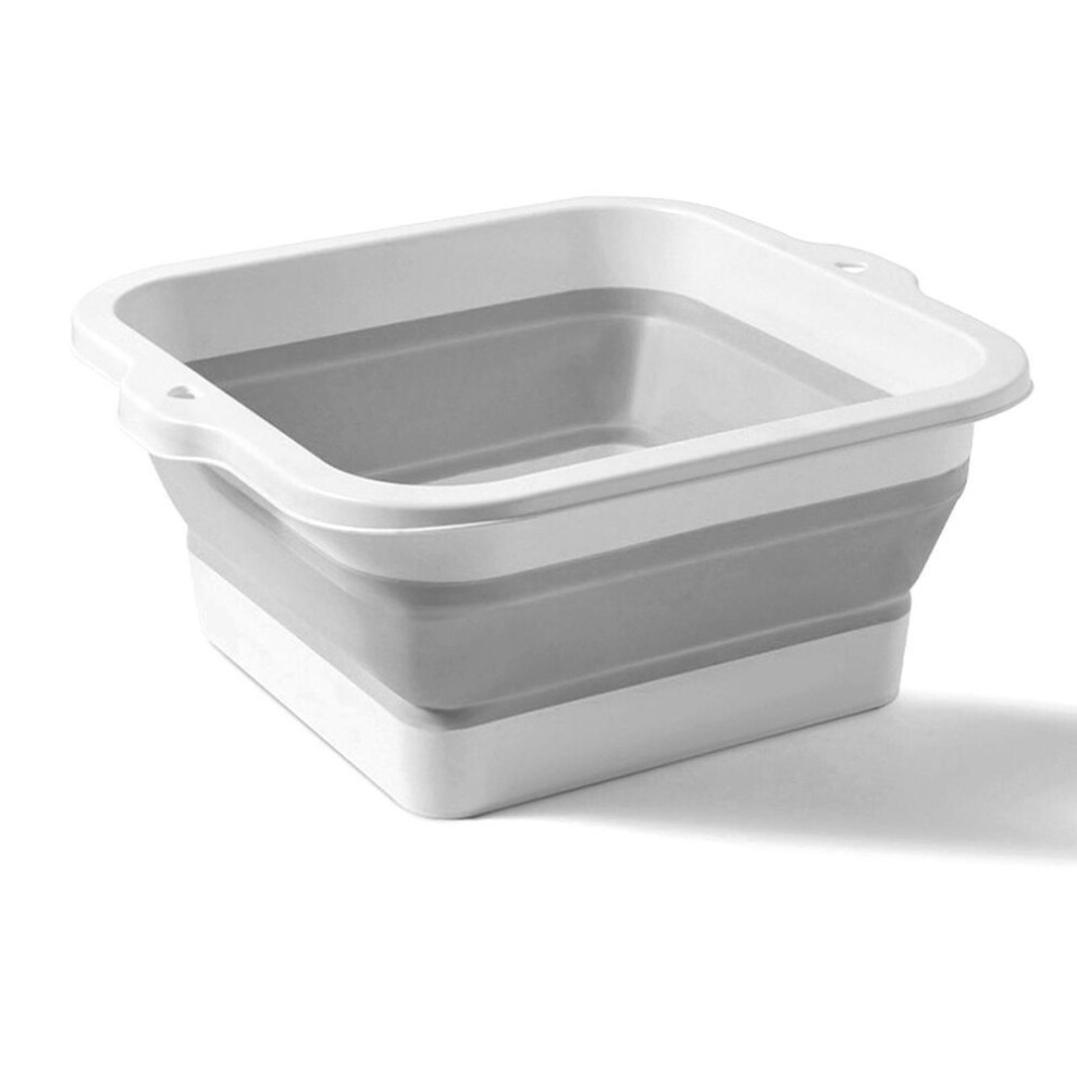 Foldable Foot Bath Basin Multipurpose Large Capacity Eco Friendly Silicone Folding Foot Soaking