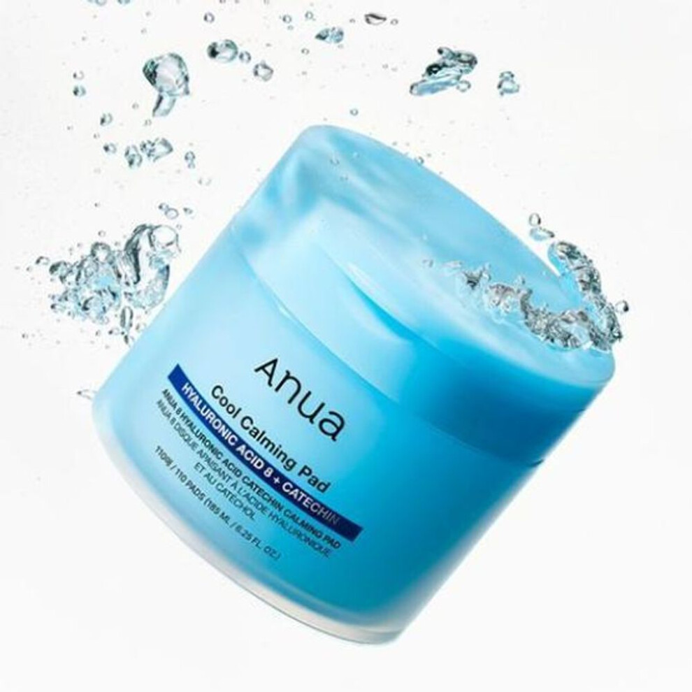 [anua] 8 Hyaluronic Acid Catechin Calming Pad 185ml 110ea