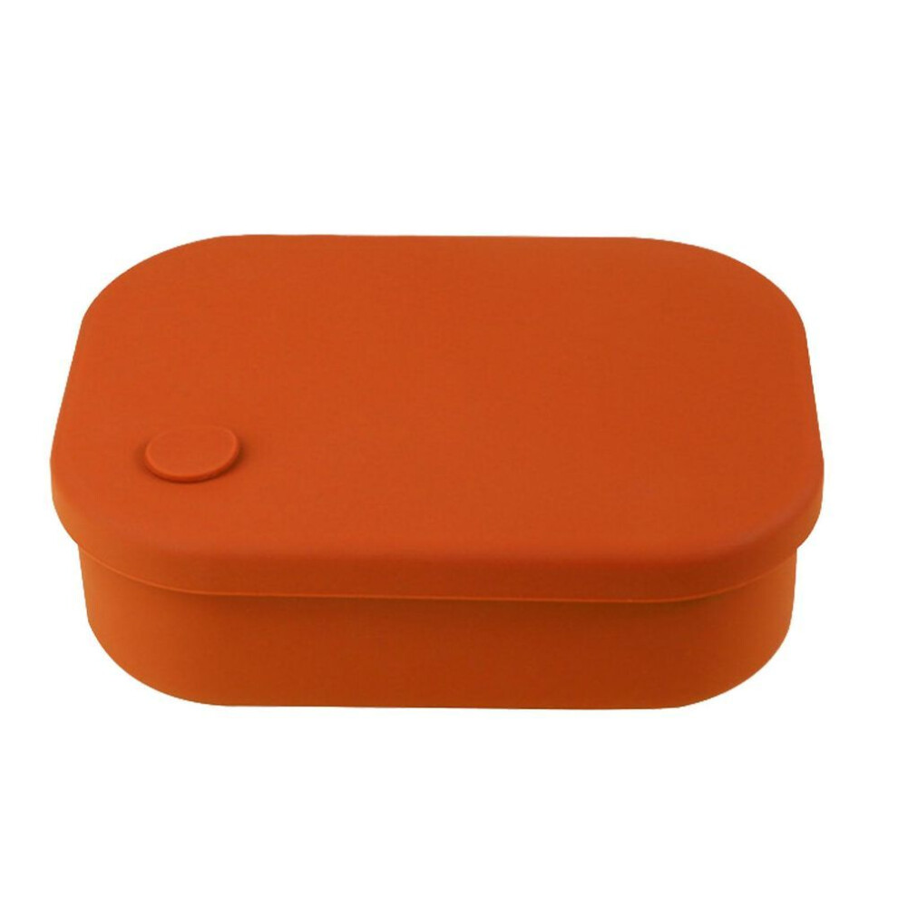 Silicone Lunch Box Microwave Safe Reusable Leakproof Food Storage Container With Lids For Kids