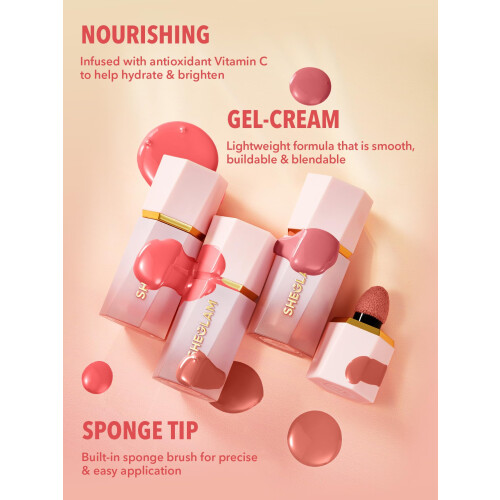 SHEGLAM Color Bloom Liquid Blush-Lilac Dream 2