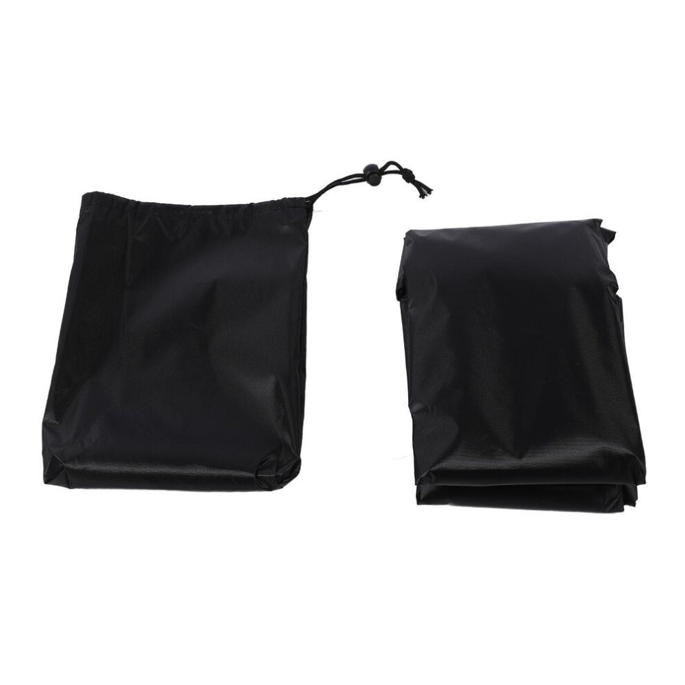 Ibc Tote Cover For 1000l Outdoor Water Tank Cover Water Resistant Anti Dust 210d Oxford Cloth Black