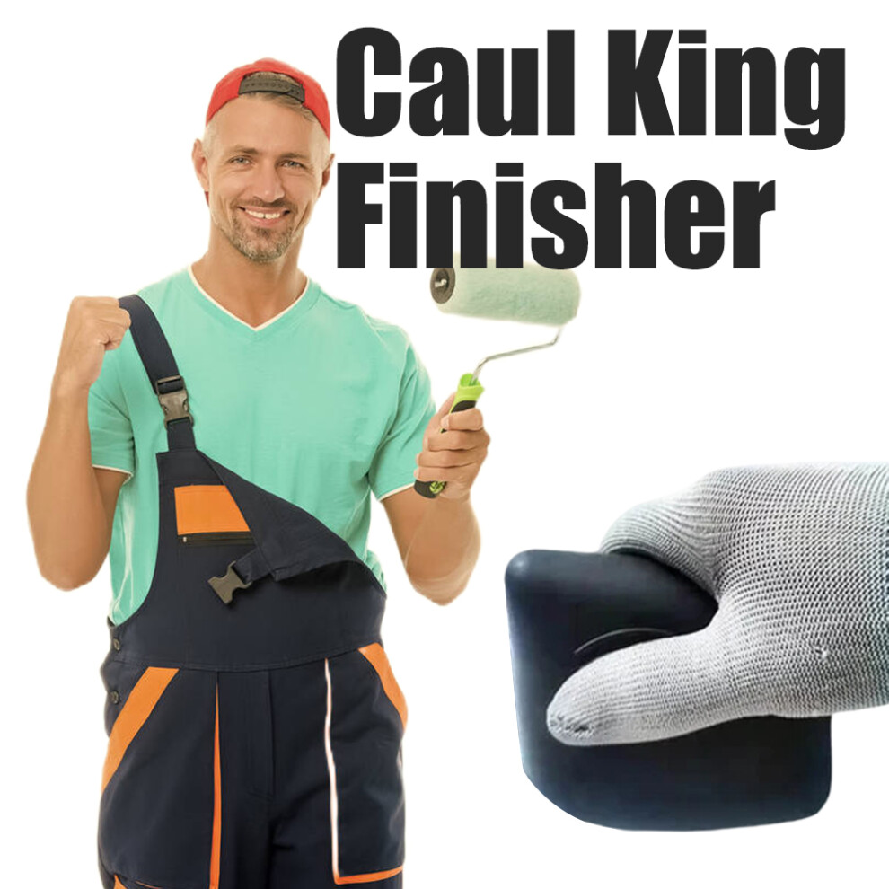 Caulking Finisher Tool, 9.5X6.5cm, Black Polyurethane Sealant Finishing Tool 4041329327719