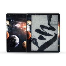 Mightyskins Skin compatible con Amazon Kindle Scribe (2022) Wrap Full Wrap - Solar Galaxy | Cubierta protectora de calcomana de vinilo duradera y n