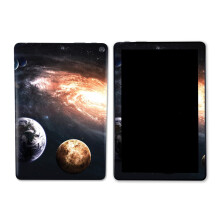 Mightyskins Skin compatible avec Amazon Kindle Fire HD 10 (2023) - Solar Galaxy | Couvercle d'enveloppe de d   calcomanie en vinyle durable et uniq