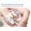Harz-Nagelkunst-Palette, Farbmischung, Gold 6