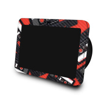 La peau en fibre de carbone compatible avec Amazon Echo Show 8 (3e g n ration 2023) - mixtape - Premium 3M Vinyle Protective Wrap Decal Cover - F