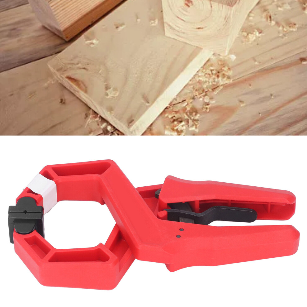 High Strength 2In Quick Release Woodworking Ratchet Clamp Red Black 8441329331413