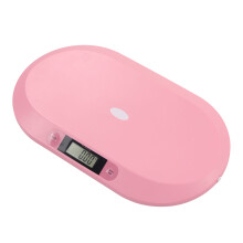 Pink Baby Scale Measuring Tape 20kg Digital Pet Weight Scale