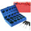 ZDBB 826 Pcs Kit de sortimento de anis de vedao de borracha universal em polegadas padro SAE O-Rings e conjunto de anis de vedao mtricos 1