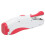 Portable Handheld Sewing Machine Mini Double Needle DIY Red, 24.5x7cm 12