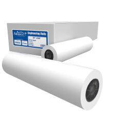 Ingeniera de enlaces de papel de formato amplio de alianza (20 lb | 2 rollos 22 en x 650 pies | 3 """" ncleo)