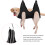 10-Piece Dog Grooming Hammock Set, Breathable Polyester, Black L 4