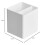 Amazon Amazon Basics Plastic Desk Organizer - Pen Cup Holds Pens/Pencils  White 4