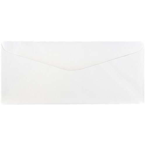 JAM PAPER #14 Envelopes comerciais comerciais - 5 x 11 1/2 - Branco - 100/pacote