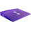 JAM PAPER Plastic Envelopes with Button & String Tie Closure - Index Size - 5 1/2 x 7 1/2 - Purple - 3/Pack 4
