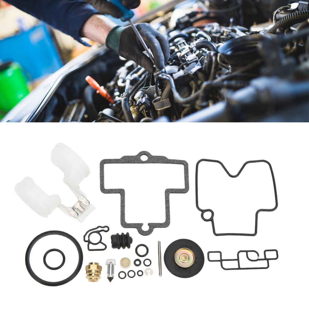 Silicone Carburetor Repair Kit For 28-41Mm Keihin Fcr Slant Body 7901329343423