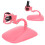 Support porte-vernis en ABS rose - Mains libres 14