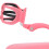 Support porte-vernis en ABS rose - Mains libres 3