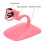 Support porte-vernis en ABS rose - Mains libres 10