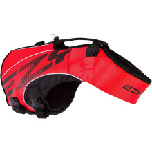 Colete salva-vidas para ces EzyDog DFD X2 - Colete salva-vidas ajustvel para natao com flutuao contnua no pescoo, guarnio reflexiva e a