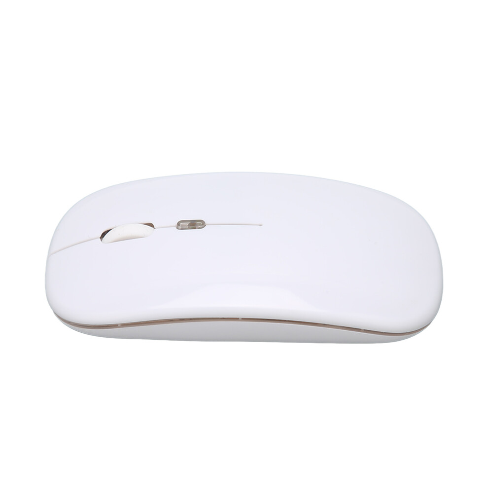 Wireless 2.4G Mouse, 1600Dpi, Ultrathin Rechargeable White 3161329346297