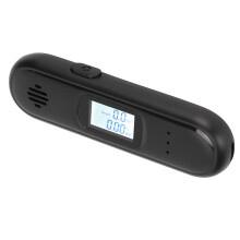 Etilometro alcol senza contatto Nero 200 mAh Compatto