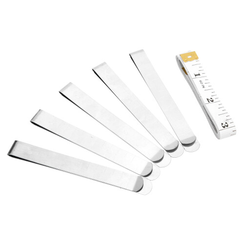 Stainless Steel Hemming Clips Set – 10.7cm Flexible Sewing Tools 1