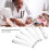 Stainless Steel Hemming Clips Set – 10.7cm Flexible Sewing Tools 3