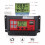 Regolatore di carica solare LCD 12V/24V 10A 9