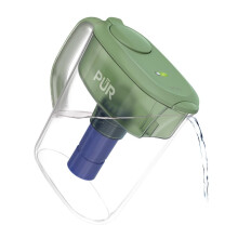 PUR Plus waterfilterkan voor 11 kopjes met 1 loodreducerend PUR Plus-filter Vaatwasmachinebestendig Krachtige filtratie Filterwissel-indicatielam