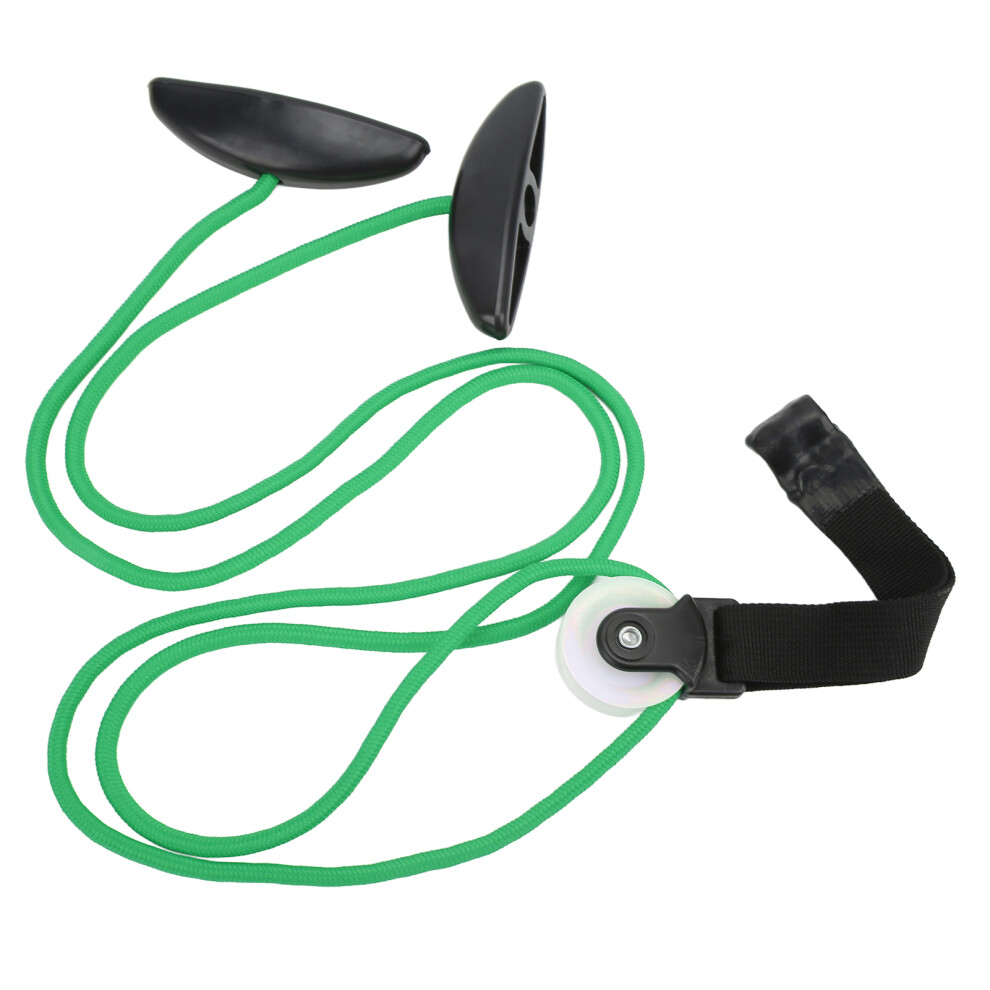 Shoulder Rope Pulley Over The Door Trainer for Rehabilitation Green