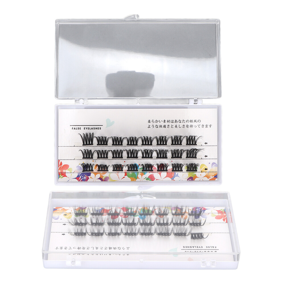 14mm Curly Fluffy 3D False Eyelashes Individual Pack