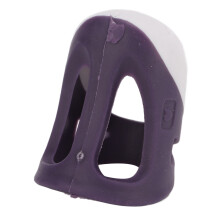 Purple Silicone Thimble for Sewing Quilting – Breathable, 2x2.5cm