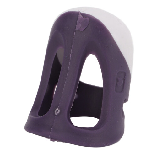 Purple Silicone Thimble for Sewing Quilting – Breathable, 2x2.5cm