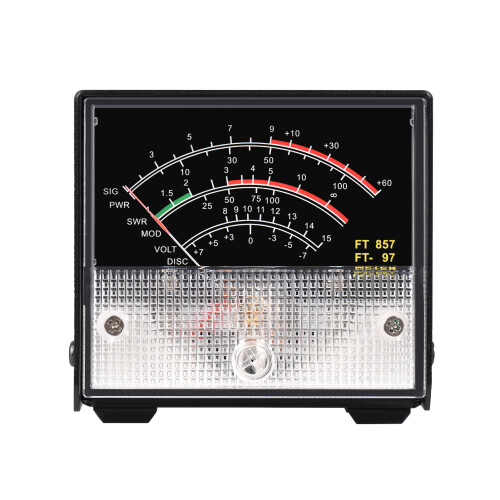 Mini wattmètre SWR avec affichage externe 48 cm noir 1