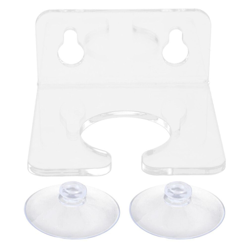 Bathtub Wine Glass Holder With Suction Cups Transparent Acrylic Portable Goblet Rack For Home